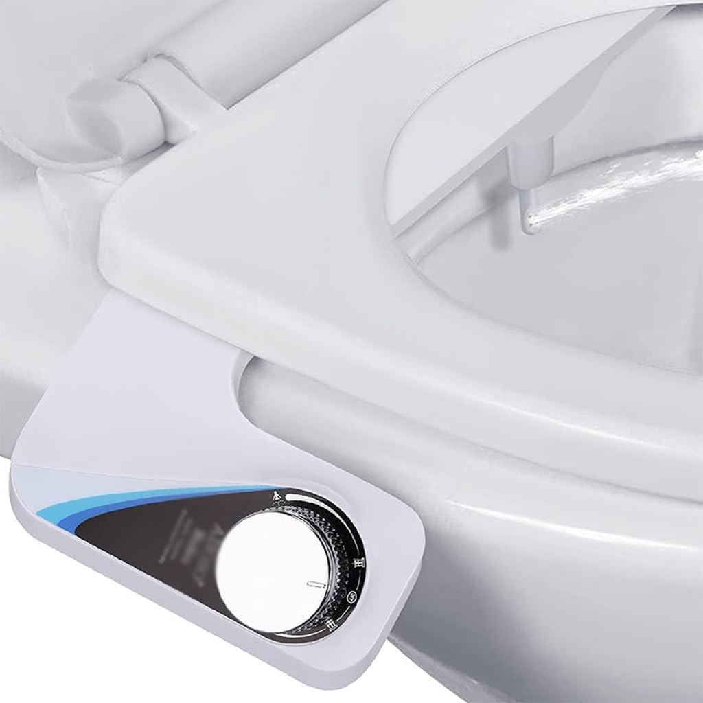 Spray Toilet Bidet Seat Attachment Self-Cleaning Nozzles Single Cold Bathroom Accessories