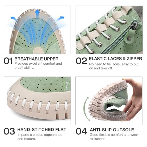 SMILIN Women's Casual Fashion Sneakers, Non Slip Comfortable Breathable Tennis Shoes, Summer Cute Walking Shoes for Women2