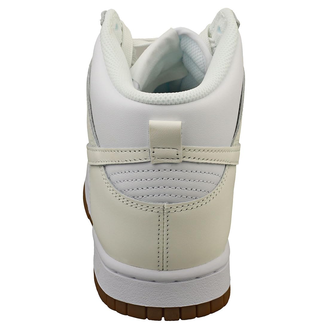 Nike Zapatillas altas para mujer, Blanco/Sail-gum Med Brown, 43 EU