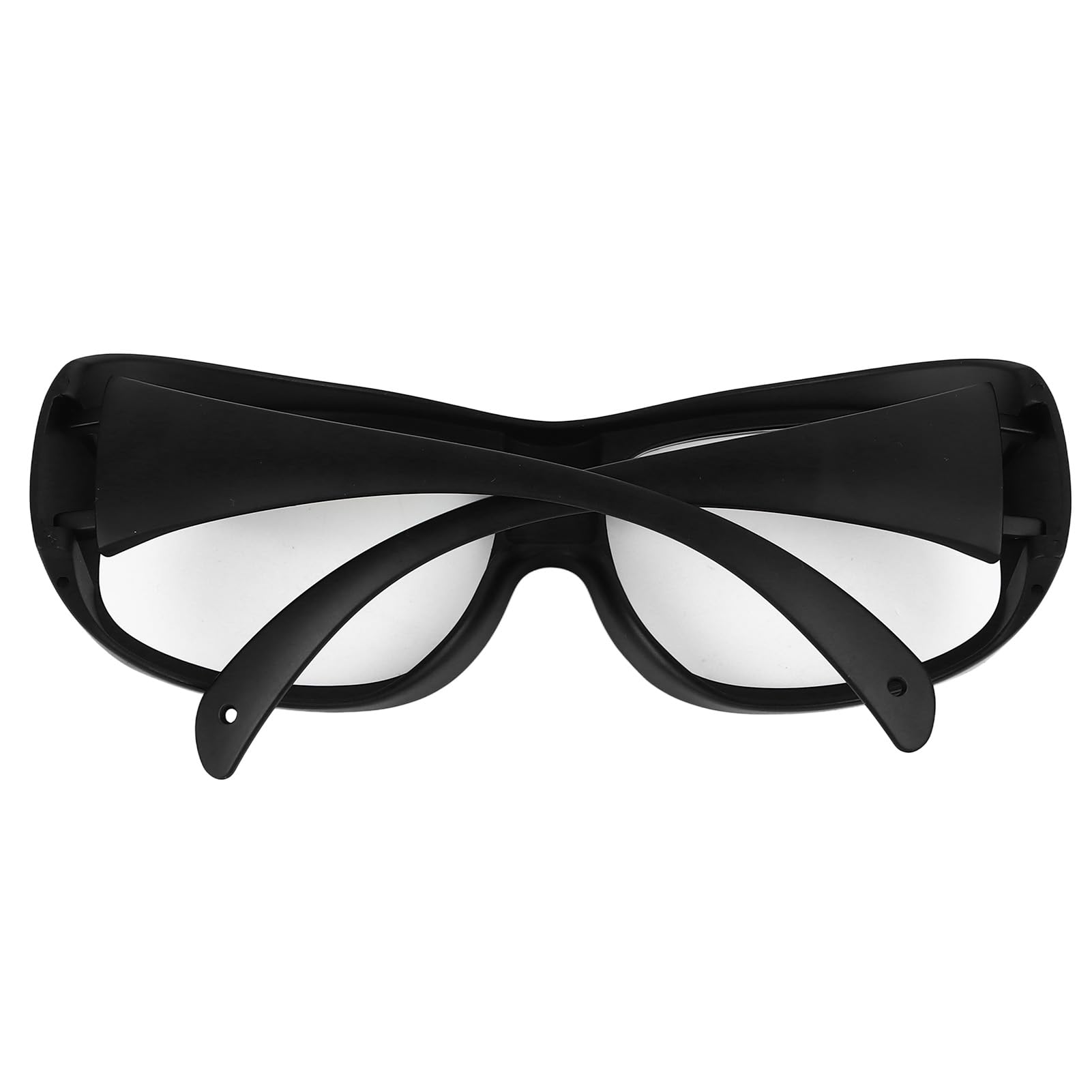 Pilipane Blue Blocking Light Shining Beauty Safety Brillen zuverlässiger UV -Schutz für medizinische Labors biologische Forschung Schwarze Rahmen weiße Linsen