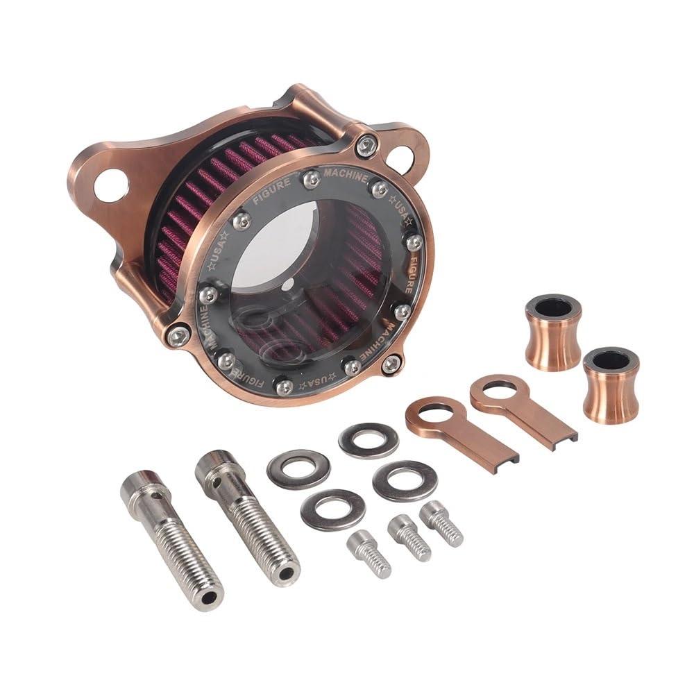 filtr wlotu powietrza Filtr powietrza o wysokim przepływie akcesoria motocyklowe pasuje do Davidson 883 Sportster 1200 Sport zestaw układu dolotowego CNC