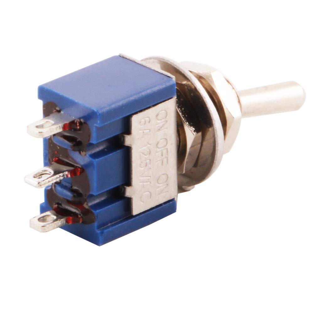 AC 110V-220V BROCHE 6 Interrupteur à Glissière Sélection