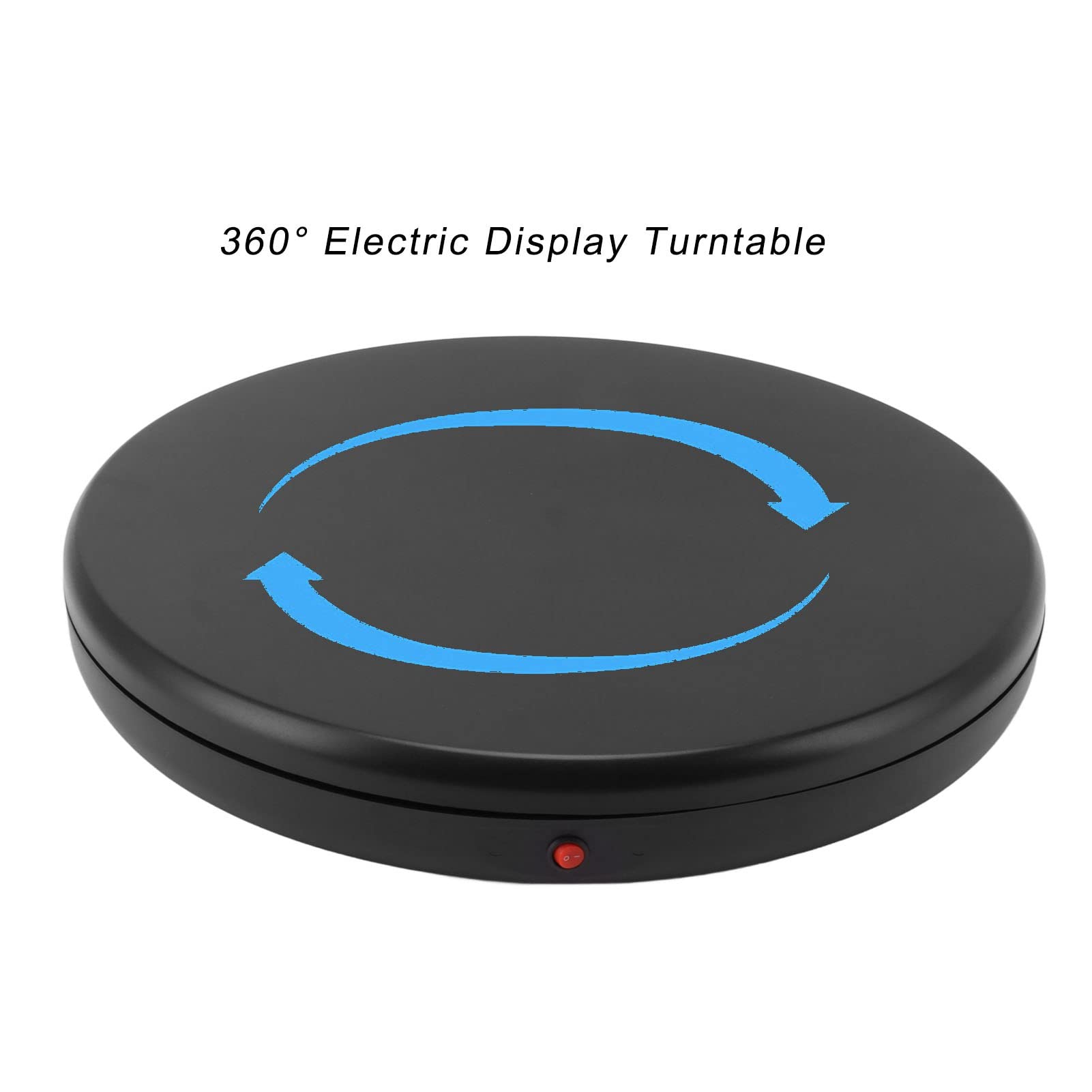 Elektrische Draaitafel, 100kg 30cm Elektrische 360 Graden Roterende Displaystandaard Met Afstandsbediening