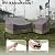 KylinLucky Outdoor Patio Sofa Cover fit 70 x 38 x 35 inch, 69 x 37, 68 x 36 Waterproof Weatherproof Heavy Duty 600D Garden Furniture Cover for Outside Sofa Couch