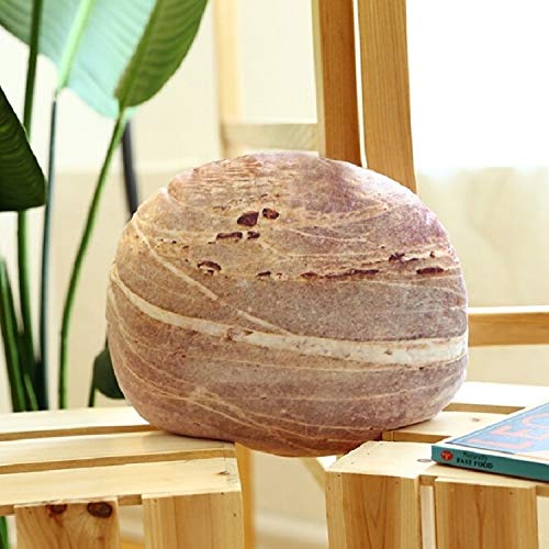 JXSY AYD Creative Simulation Stone Plush Toy Pillow Down Cotton Pebbly Sofa Pillow, Height:30cm(Style One) (Color : Style Five)