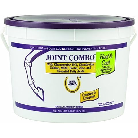 Horse Health Joint Combo Hoof & Coat, Convenient 3-in-1 Horse Joint Supplement Provides Complete Joint, Hoof and Coat Care, 3.75 lbs., 30 Day Supply Cover
