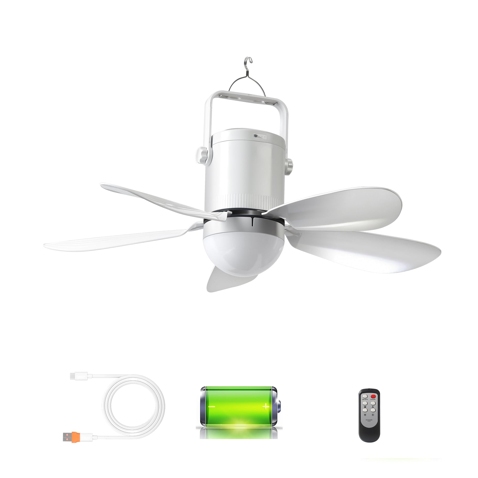 HZZ 17 Ceiling Fan Light
