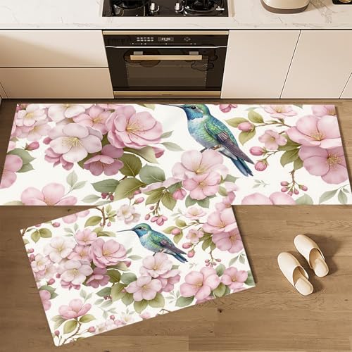 Tapis de cuisine devant évier lavable 50x150 colibri - 5