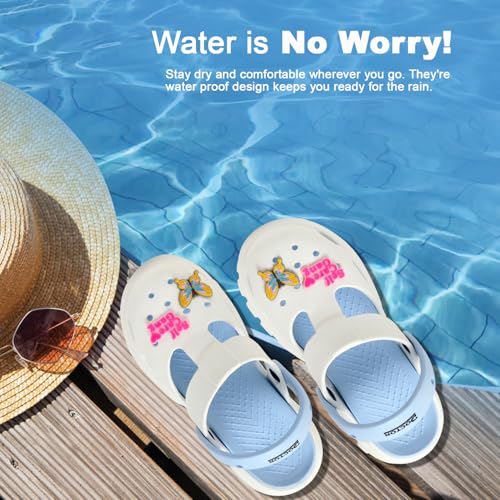 Image of DOCTOR HEALTH SUPER SOFT Stylish and Light Weight & Waterproof Anti Skid Women Clogs with Cushioned Footwear || Comfortable with Adjustable Back Strap Women Clog Everyday Wear
