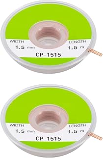 2Pcs Desoldering Braid Wire, 1.5mm Electrical...,