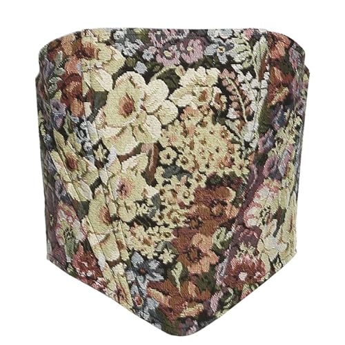 Blusa estampada sin mangas para mujer, corsé moldeador de cuerpo, faja moldeadora de ropa de calle, disfraz para adolescentes, Cummerbund para mujer, Multicolor, Large