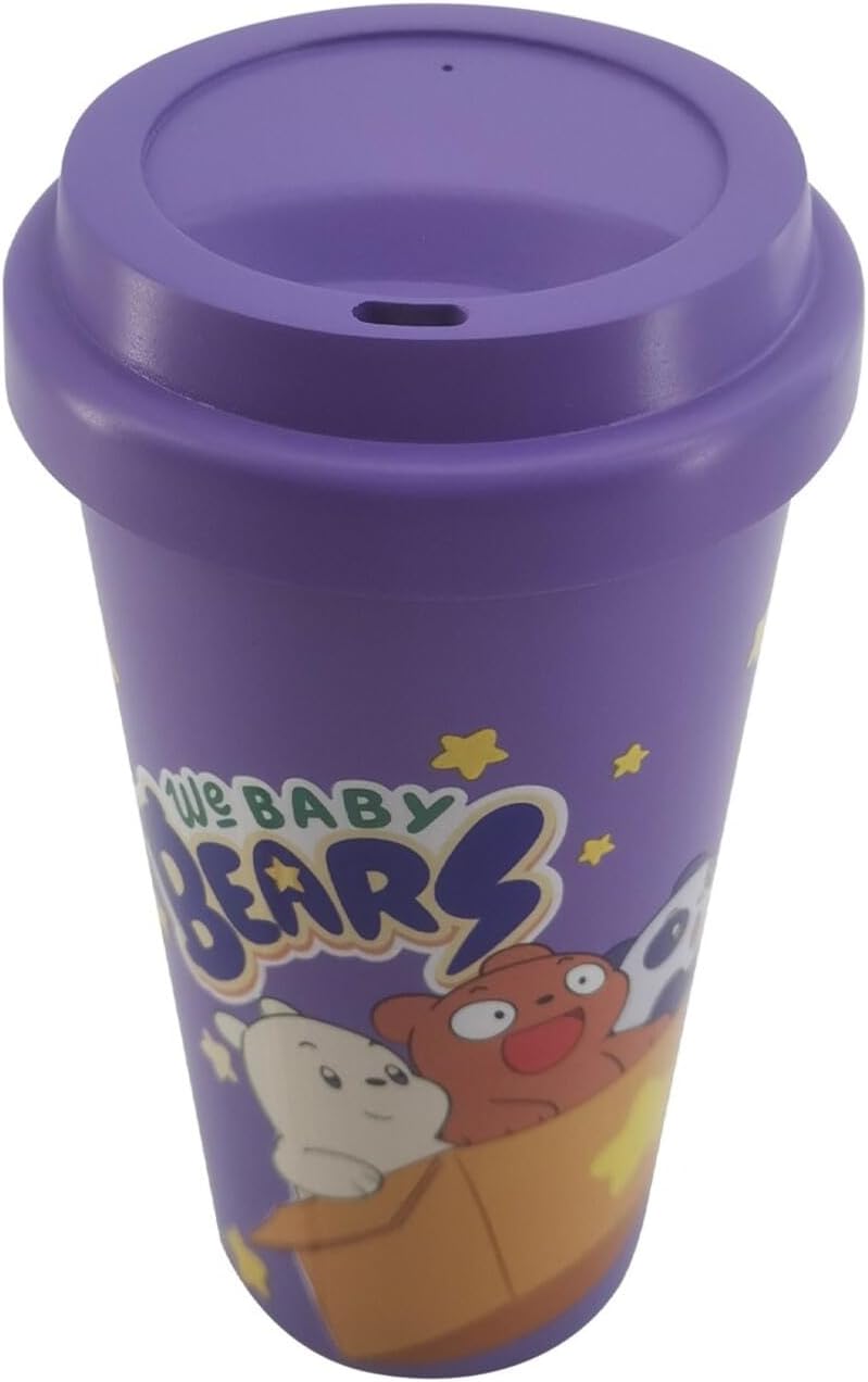 MINISO We Baby Bears Lisanslı Plastik Şişe 520ml, 2014796710102