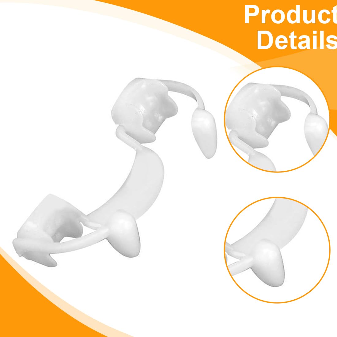 Denti Da Vampiro Retrattili Per Bambini - Zanne Realistiche Per Halloween E Carnevale, Pack Da 4 Pezzi - Foto 3