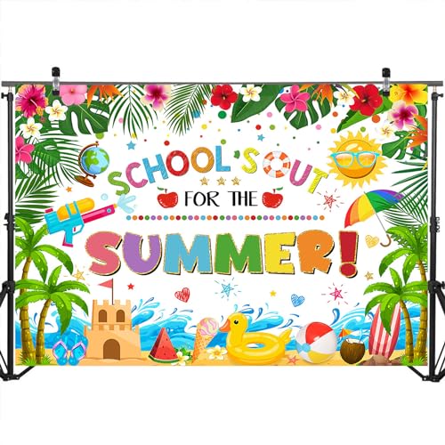 Telón de fondo escolar Mocsicka 8x6ft blanco miniatura 3