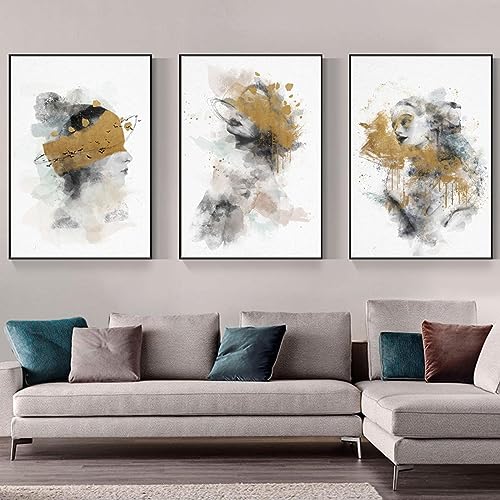 Toile art esthétique femme 70x100cm : décorez vos grands murs vides