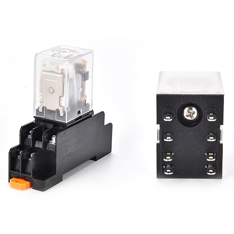 Relé intermedio AC110V para evitar sobrecargas en circuitos de control 5A 3