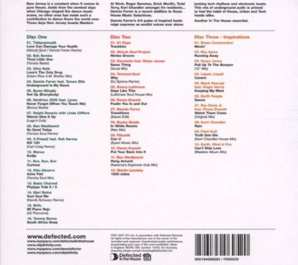 洋楽 DENNIS FERRER HOUSE MASTERS House Masters: Dennis Ferrer - Album by House Masters: Dennis