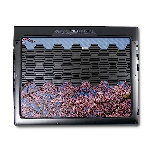 Image of MightySkins Carbon Fiber Skin Compatible with Alienware M18 R1 (2023) Full Wrap Kit - Fuji | Protective, Durable Textured Carbon Fiber Finish | Easy to Apply & Change Styles | Made in The USA
