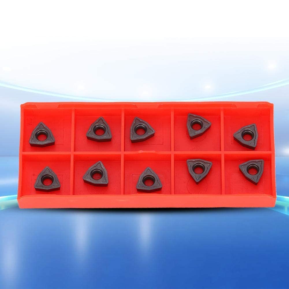10 Pièces Lame D'insertion en Carbure Wcmt050308fn Acz330 Plaquettes de Tournage Outil de Tour CNC pour Semi-finition en Acier/foret en U
