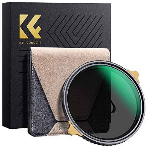 K&F Concept Nano-X Pro 67mm Filtro Variabile ND2-32 (1-5 stops) con Frame in Ottone Rivestimento Nano a 36 strati in Vetro Otticoper obiettivi 67mm