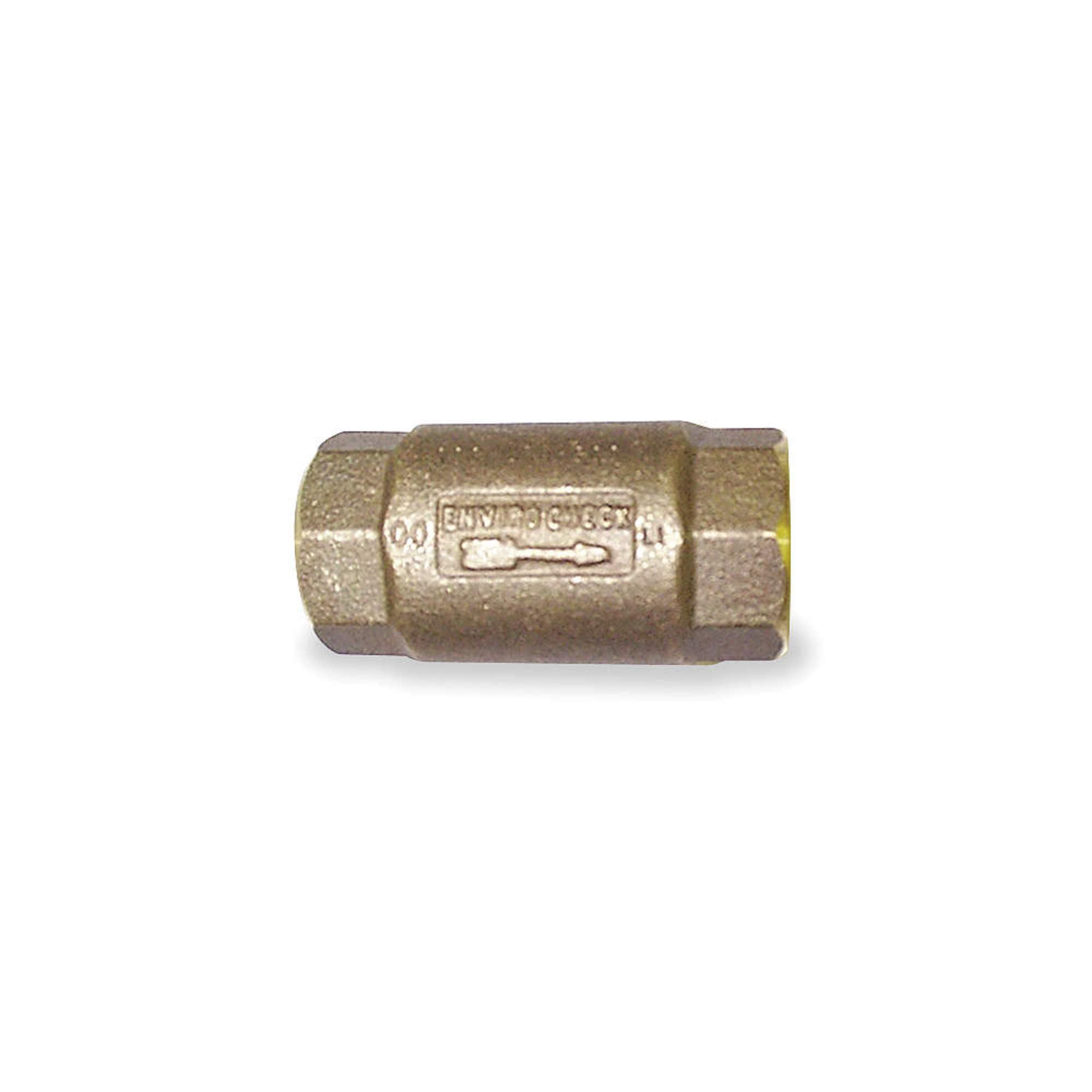 Campbell 3/4 in. FNPT Red Brass Spring Check Valve