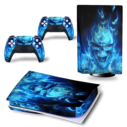 �ی� For PS5 Skin Disc Edition Anime Console And Controller Vinyl Cover Skins Wraps For Version 29434 �C�A�Ȃ��A�c�����Ȃ�(2)