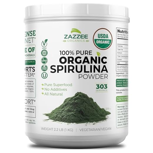 Organic Spirulina Powder for Health Boost