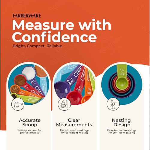 Farberware Professional Kitchen Measuring Spoons - Set of 5 - image 3