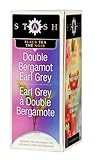 Stash Tea Double Black Tea Bags in Foil, Bergamot Earl Grey, 30 Count