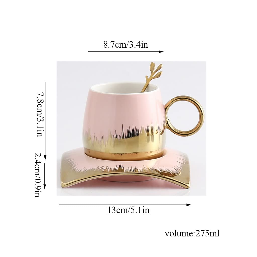 Set 3 Tazzine Da Caffè Apulia Con Cucchiaino - Ceramica Colorata Motivo Spirale, Lavabile In Lavastoviglie, 90 Ml - Foto 5