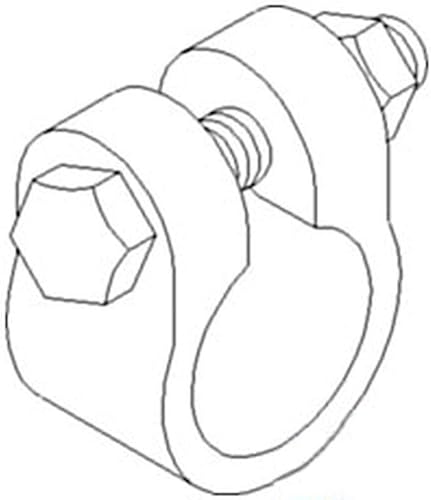 RE169487 - Abrazadera para varilla de corbata para John Deere JD Tractor 7210.