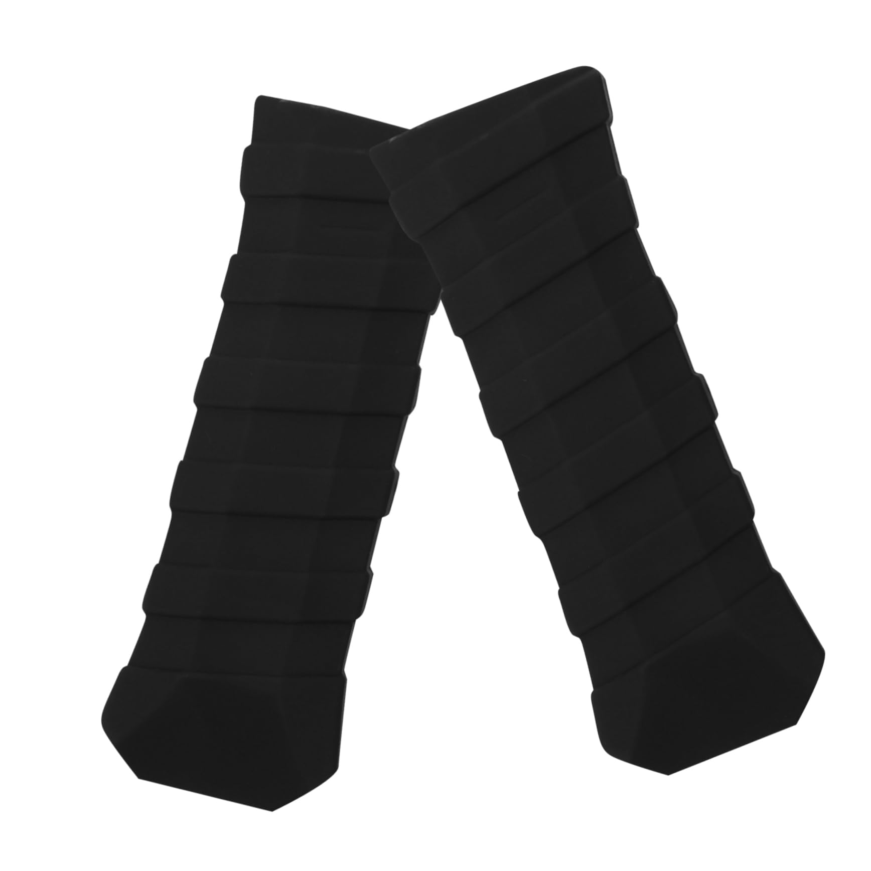 BESPORTBLE 2pcs Racket Handle Grip Covers Anti-Slip Silicone Grip Sleeves Comfortable and Fashionable Design for Paddle