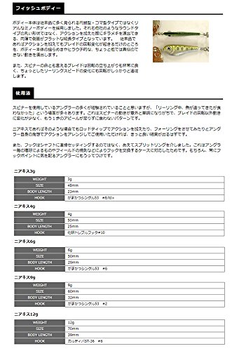 スミス ニアキス 48mm 3g チャートヤマメ #23