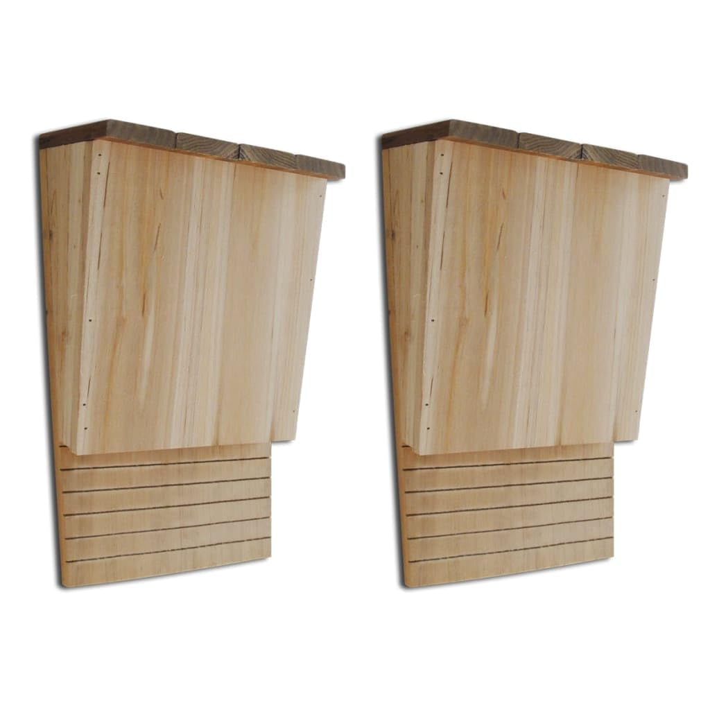 Fledermaushaus 22x12x34cm 2er Set - Nizza