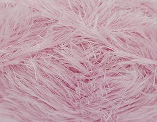 King Cole Moments Eyelash Knitting Wool/Yarn Soft Pink 479 - per 50g ball
