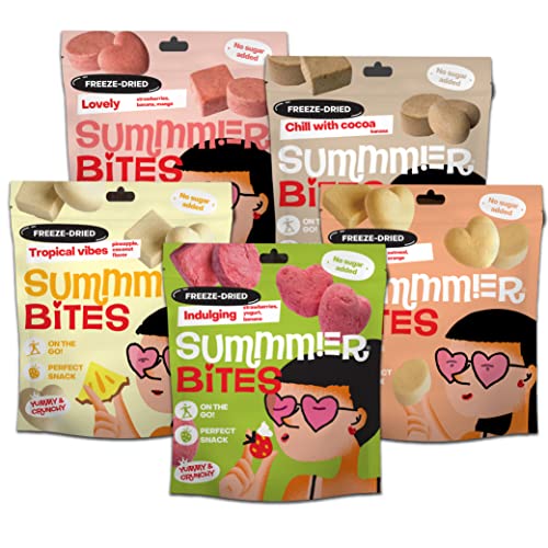 Summmer Gefriergetrocknet Snack 5 x 13 g Packungen | Gesunder Snack für alle | Ohne Zuckerzusatz Cover