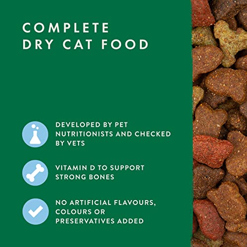 by Amazon Complete Dry Cat Food for Adult Cats with Tuna & Herring, 1 pack of 10kg - Image 4