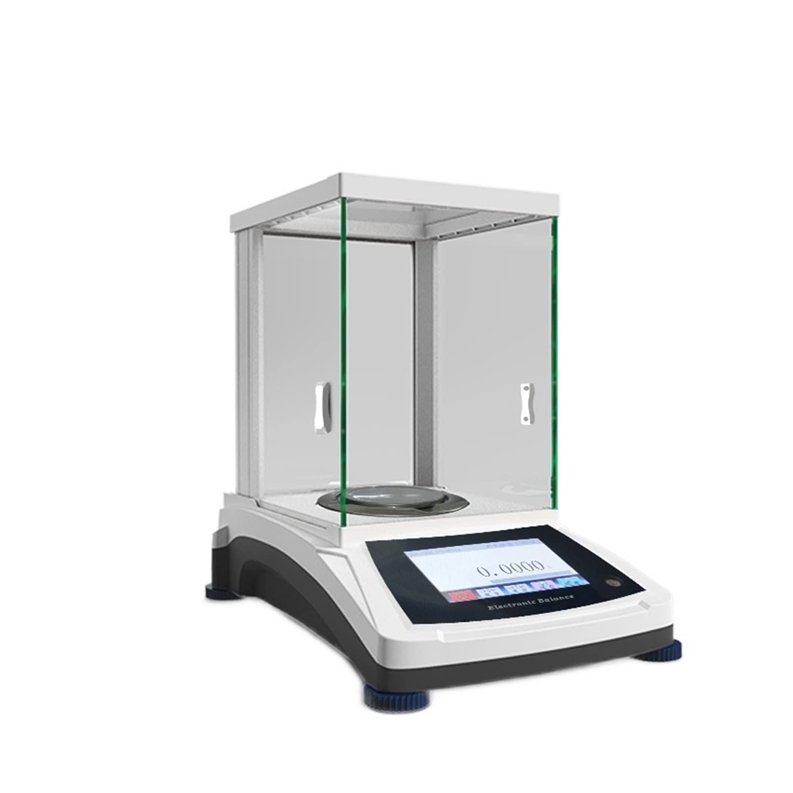 Balanza analítica 0.0001G 1/10,000 Pantalla táctil de laboratorio Precisión Micro-Weighing ESCALE ELECTRÓNICO Balanza de miligramos de laboratorio científico(FA-1004T(0~100g))