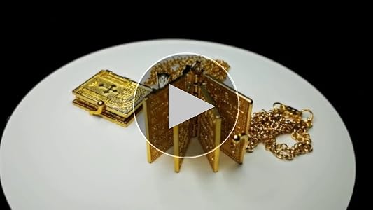 Amazon.com: QYAJS Pendant Christian Miniature Readable Bible