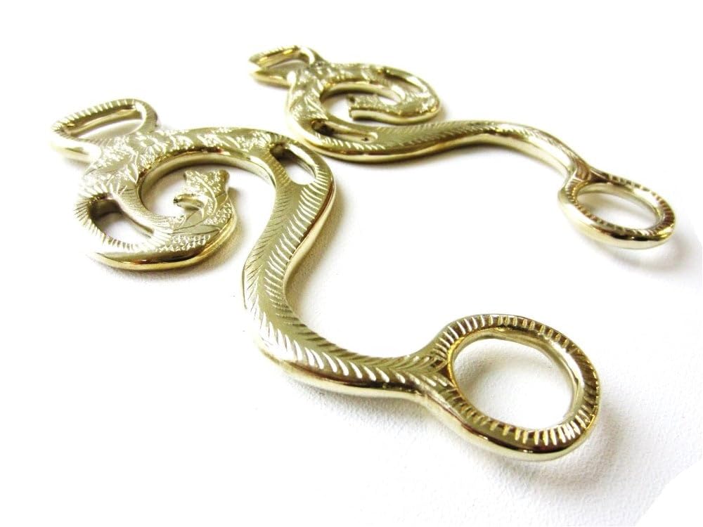 Set Hackamore Barock Gold - messingfarben - verziert - Echt Schaffell Farbe Braun mit goldenem Beschlag