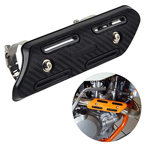 NICECNC Motorcycle Exhaust Guard Heat Protector Shield,