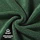 Blumtal Premium Frottier Waschlappen Set 10 teilig 100% Baumwolle - Oeko-TEX zertifizierte Waschlappen 10x (15x20 cm) - Ultra saugstarkes Frottier Seiftücher Set waschbar °60 - Seiflappen Dunkelgrün