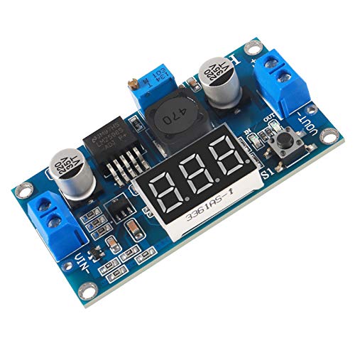 Dorhea D13539-1 5Pcs Lm2596S Dc-Dc Lm2596 With Led Display Voltmeter Buck Converter Step-Down Regulator 4.0-40V To 1.25-37V Dc 36V To 24V To 12V To 5V Power Supply Module Compatible thumb #4