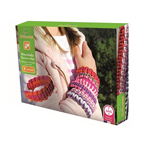 Sycomore CRE7010 - Loisirs Créatifs - Bracelets Paracorde Fille- 6 Projets Cover