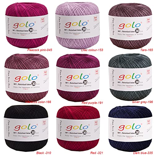 Image of golo Crochet Thread Size 30 Yarn for Hand Knitting Celery Green-647