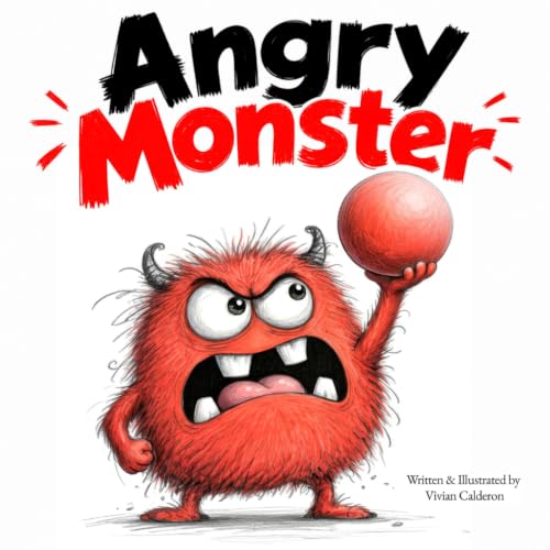 Image of Angry Monster: A Children's Picture Book About Anger Management and Big Feelings for Kids Ages 3-7 | Calm Down Strategies for Tantrums, Frustration, and Toddler Meltdowns (Monster Feelings)