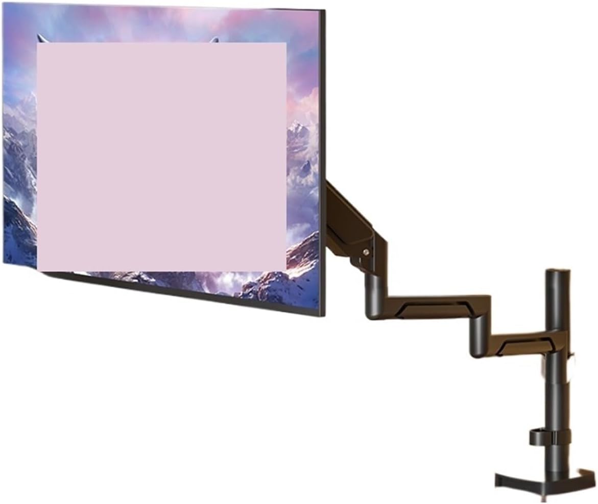 Monitor Stand Computer Rotating Lifting Bracket Cantilever Extension arm 79 cm Monitor 17-27 inches(Black)