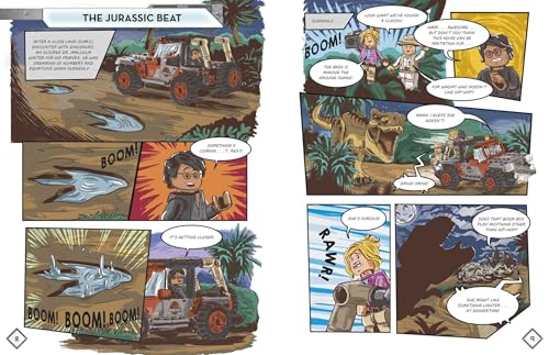 Image of Lego Jurassic World: Dinosaur Chaos! (Activity Book With Minifigure)