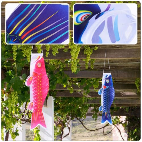 Banderas Japonesas de Carpa de Seda Antidecoloración para Clima Exterior Duro 7