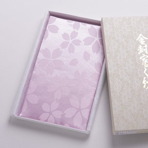 Amazon | 桜綸子金封ふくさソフトタイプ 袱紗 (ピンク) | 慶弔事用ふくさ